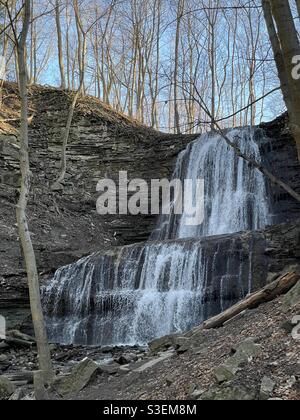 Tiffany fällt in Hamilton, Ontario, Kanada. Stockfoto