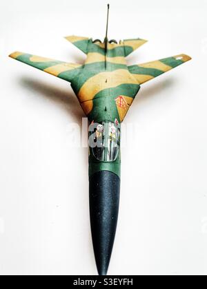 Airfix 1:72 F-111 Plastikmodellbausatz Stockfoto