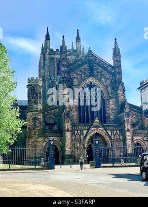 Hereford Kathedrale Stockfoto