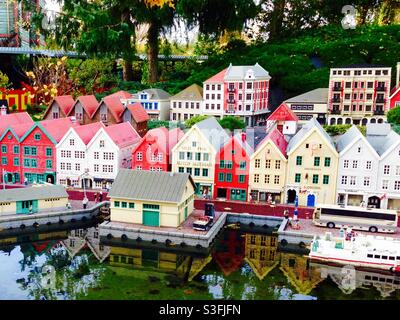Legoland Billund Dänemark Stockfoto