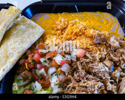 MMMM, Carnitas! Stockfoto