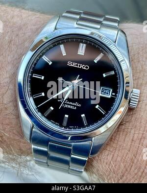 Seiko SARB033 23 Steine automatische mechanische Uhr mit schwarzem