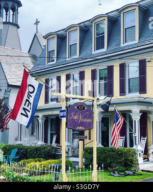 Mai 2021, Inn Victoria, Chester, Windsor County, Vermont, Usa Stockfoto