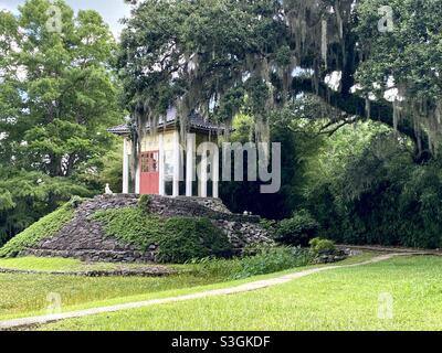 Avery Island Buddha Stockfoto