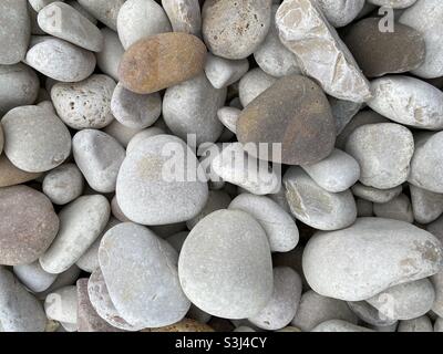 Nahaufnahme von Kiesel Stockfoto