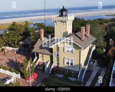 Der Hereford Inlet Lighthouse Stockfoto