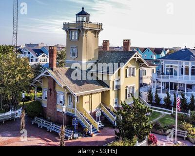 Der Hereford Inlet Lighthouse Stockfoto