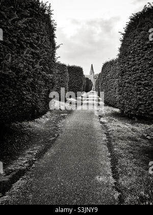 Milton Road Cemetery, Weston-super-Mare, Großbritannien Stockfoto