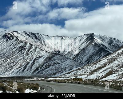 Reisen durch das Otago High Country, Neuseeland Stockfoto