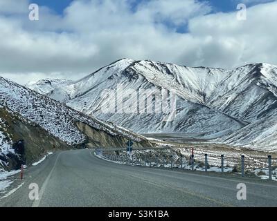 Reisen durch das Otago High Country, Neuseeland Stockfoto