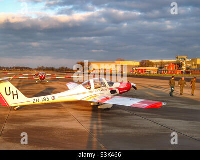 Air Cadet Vigilant Motorsegler Stockfoto