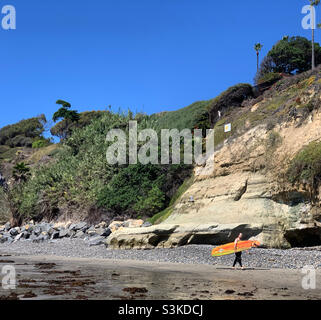 September 2021, Swami’s Beach, Encinitas, San Diego County, Kalifornien, Usa, Nordamerika Stockfoto