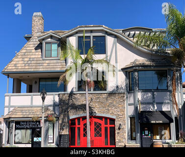 September 2021, ein Gebäude in Carlsbad, San Diego County, Kalifornien, USA, Nordamerika Stockfoto