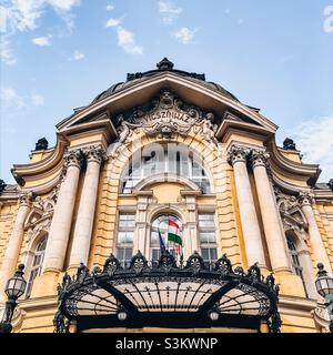 Vígszínház Theater in Budapest Stockfoto