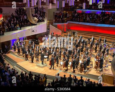 Berliner Philharmoniker und John Williams Stockfoto