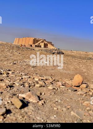 Ziggurat von Ur im Irak Stockfoto