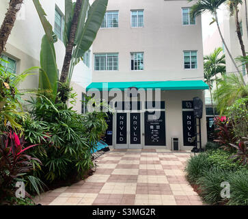 Dezember 2021, Kimpton Surfcomber Hotel, South Beach, Miami, Florida, Usa, Nordamerika Stockfoto