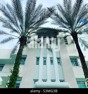 Dezember 2021, Kimpton Surfcomber Hotel, South Beach, Miami, Florida, Usa, Nordamerika Stockfoto