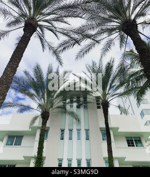 Dezember 2021, Kimpton Surfcomber Hotel, South Beach, Miami, Florida, Usa, Nordamerika Stockfoto