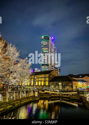 Bridgewater Place in Leeds Stockfoto