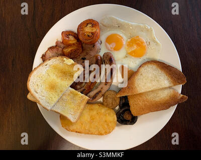 Englisches Frühstück Stockfoto