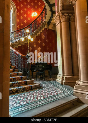 St Pancras Hotel Staircase, London Stockfoto