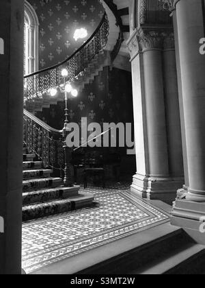 St Pancras Hotel Staircase, London Stockfoto