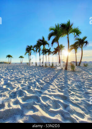 Sonnenuntergang in St. Pete Beach, Florida Stockfoto