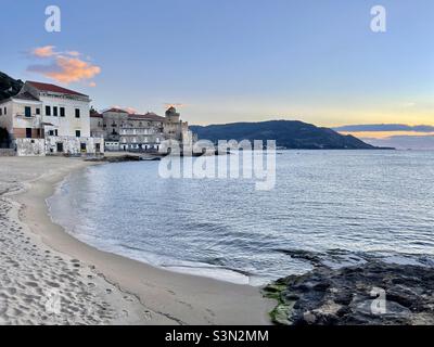 Santa Maria di Castellabate, Strand Marina Piccola Stockfoto