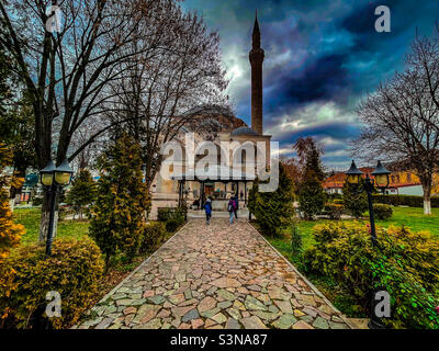 Mustafa-Pascha-Moschee In Skopje, Nordmakedonien Stockfoto