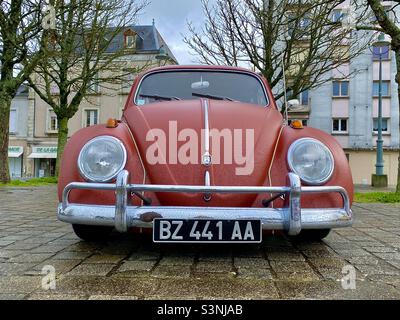 VW Käfer maßgeschneidert Stockfoto