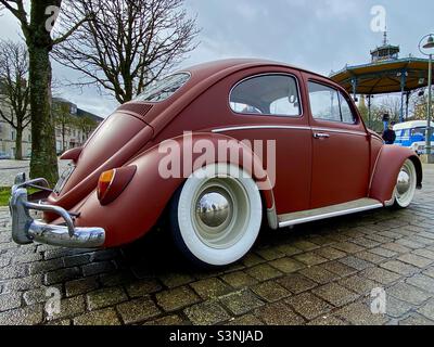 VW Käfer maßgeschneidert Stockfoto