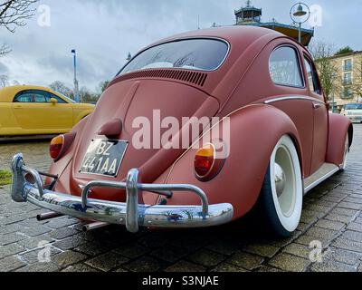 VW Käfer maßgeschneidert Stockfoto