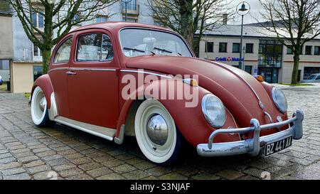 VW Käfer maßgeschneidert Stockfoto