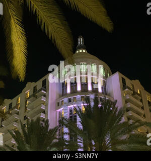 Januar 2022, Loews Miami Beach Hotel, South Beach, Miami Beach, Florida, Usa, Nordamerika Stockfoto