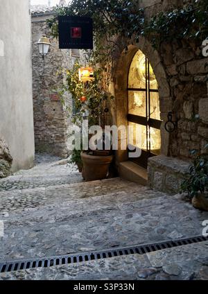 Ich denke an meine Zeit in Saint Agnes, einer Gemeinde und dem höchsten Küstendorf Europas. Stockfoto