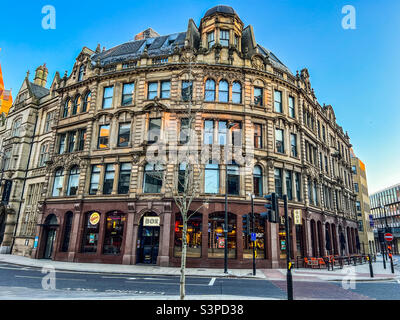 Box Bar auf der East Parade im Stadtzentrum von Leeds in West Yorkshire Stockfoto