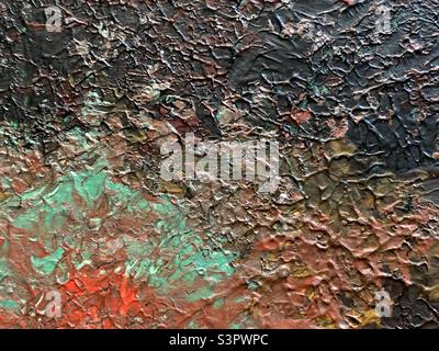 Abstrakte Acrylkunst Stockfoto