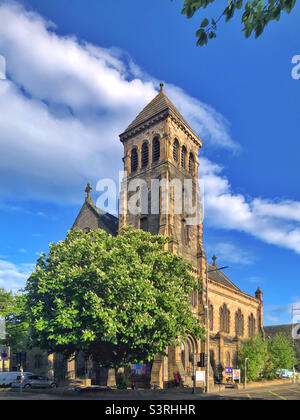 Eric Liddell Centre, Morningside Road, Edinburgh, Schottland. Charity-geführtes Gemeindezentrum, gegründet 1980, inspiriert von Olympiateilnehmer Eric Liddell. Stockfoto