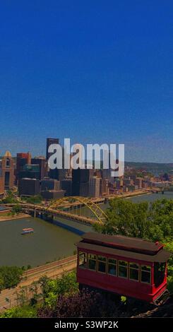 Mount Washington Pittsburgh Pa. Stockfoto