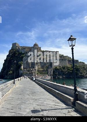 Castello aragonese Ischia Italien Stockfoto