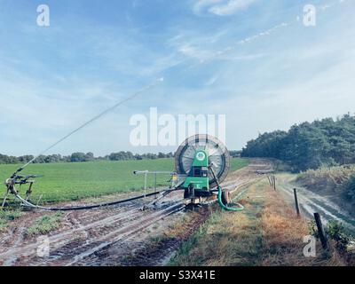 Rain Star Bewässerungssystem Stockfoto