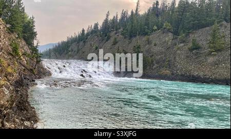 Der Bogen fällt. Banff. Kanada. Stockfoto