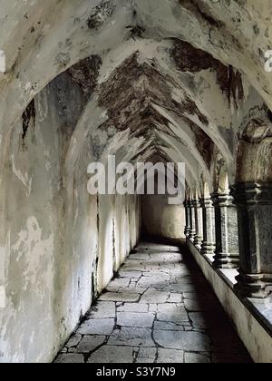 Verlassene Klöster aus der alten Muckross Abbey, Irland, sehr herr der Ringe Stockfoto