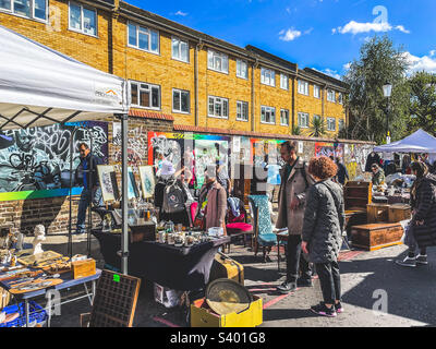 Portobello Road Market, London Stockfoto