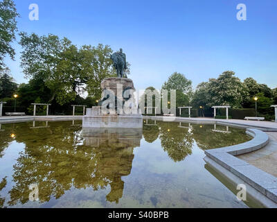 El Retiro Park. Madrid, Spanien. Stockfoto