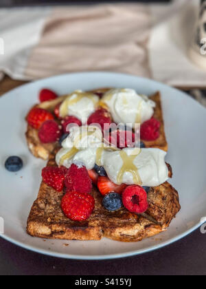 French toast Stockfoto