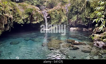 Wasserfall Batturaden Jawa Indonesia Stockfoto