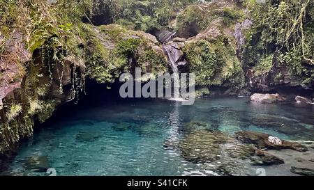 Wasserfall Batturaden Jawa Indonesia Stockfoto