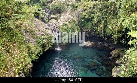 Wasserfall Batturaden Jawa Indonesia Stockfoto